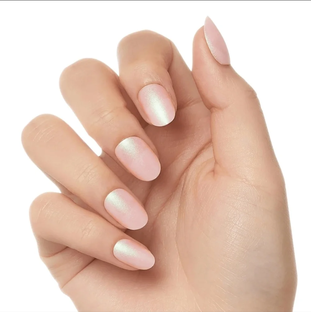 Bare But Better By Kiss Glue On Nails In Mocha•30 Nails•Up To 14 Days Of Wear!